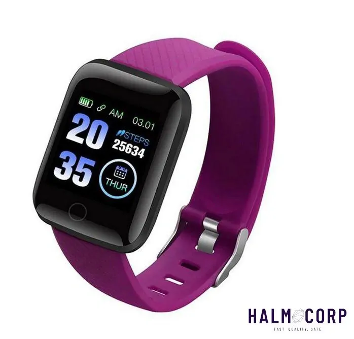 Fitness Smart hodinky D20, fialové