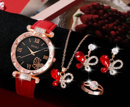 Dámsky 4-dielny elegantný Set