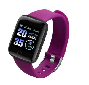 Fitness Smart hodinky D20, fialové