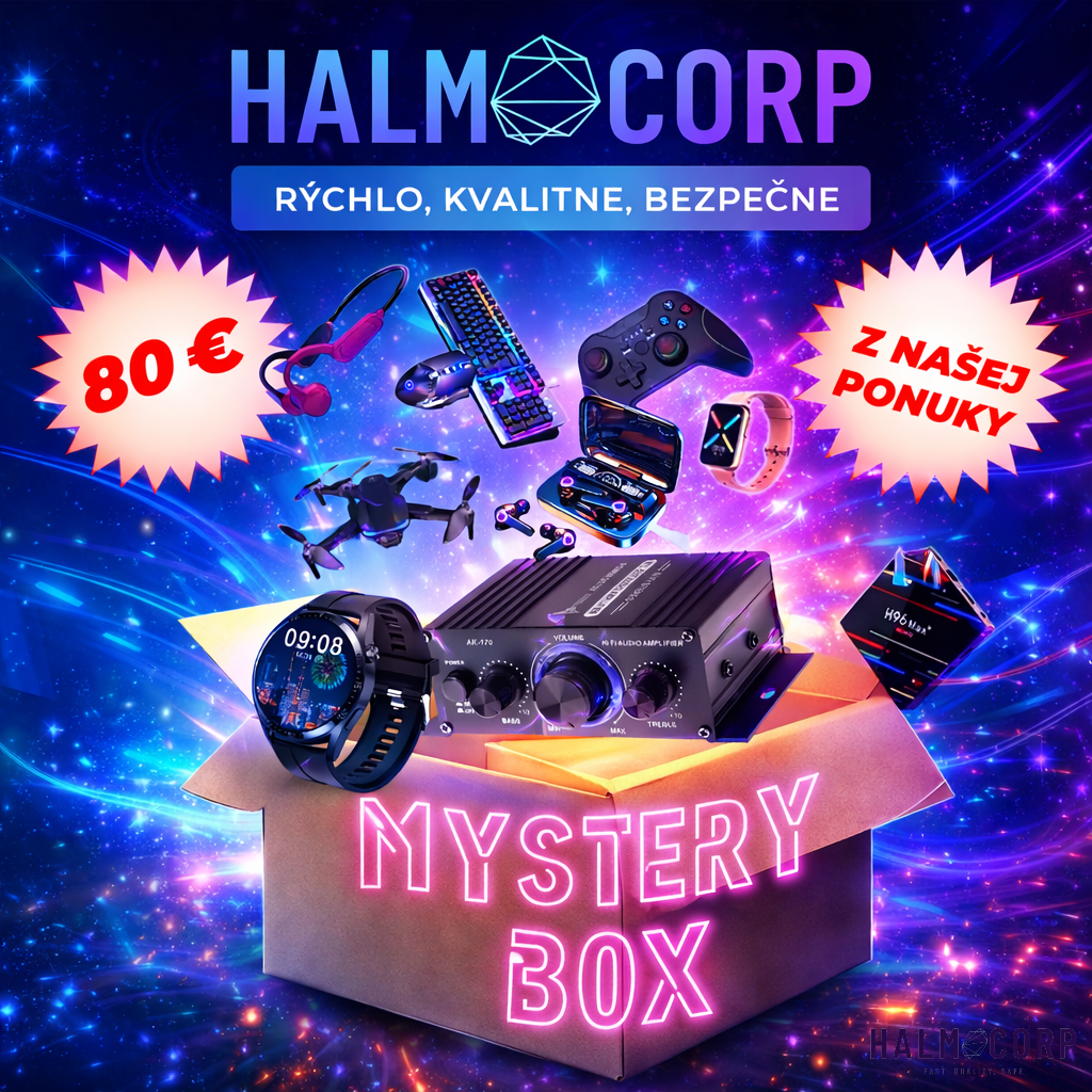 Mystery box 80 € – 👑 Najlepšia hodnota