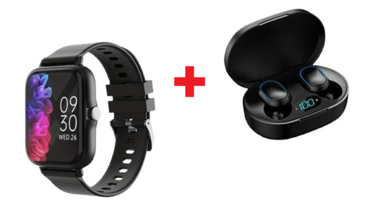 Inteligentné hodinky + Bezdrôtové slúchadlá ZADARMO