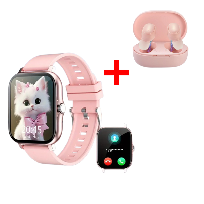 Inteligentné hodinky + Bezdrôtové slúchadlá ZADARMO