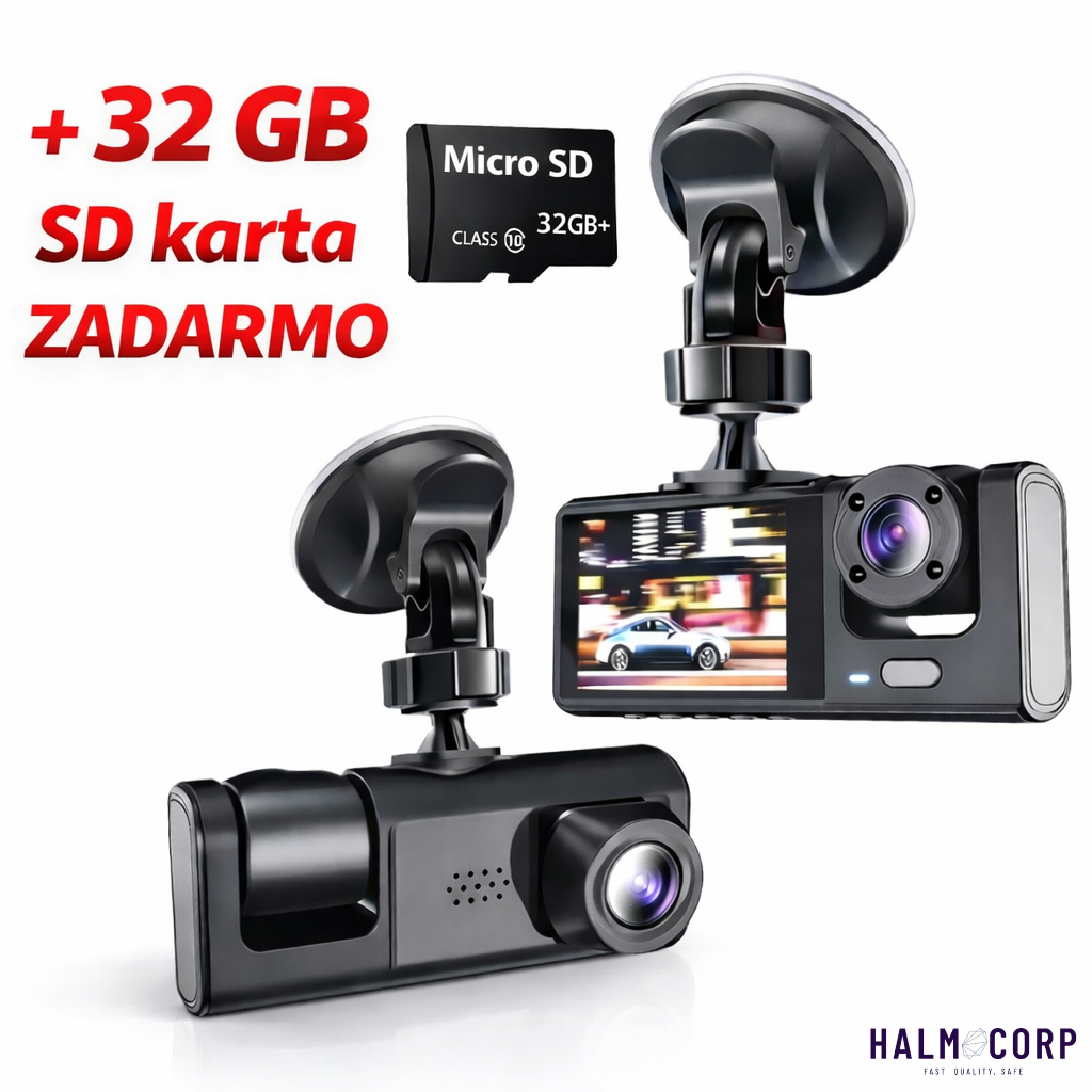 Kamera do auta + 32GB SD karta
