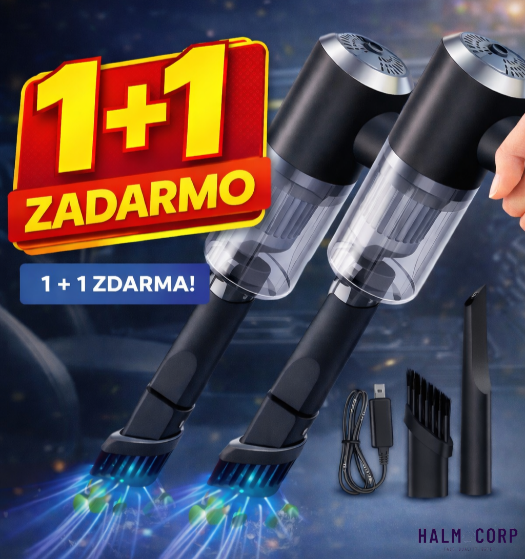 1+1 ZADARMO Prenosný vysávač  3 v 1 