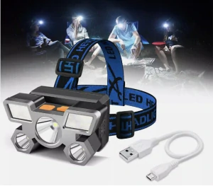  LED Čelovka, 4 režimy