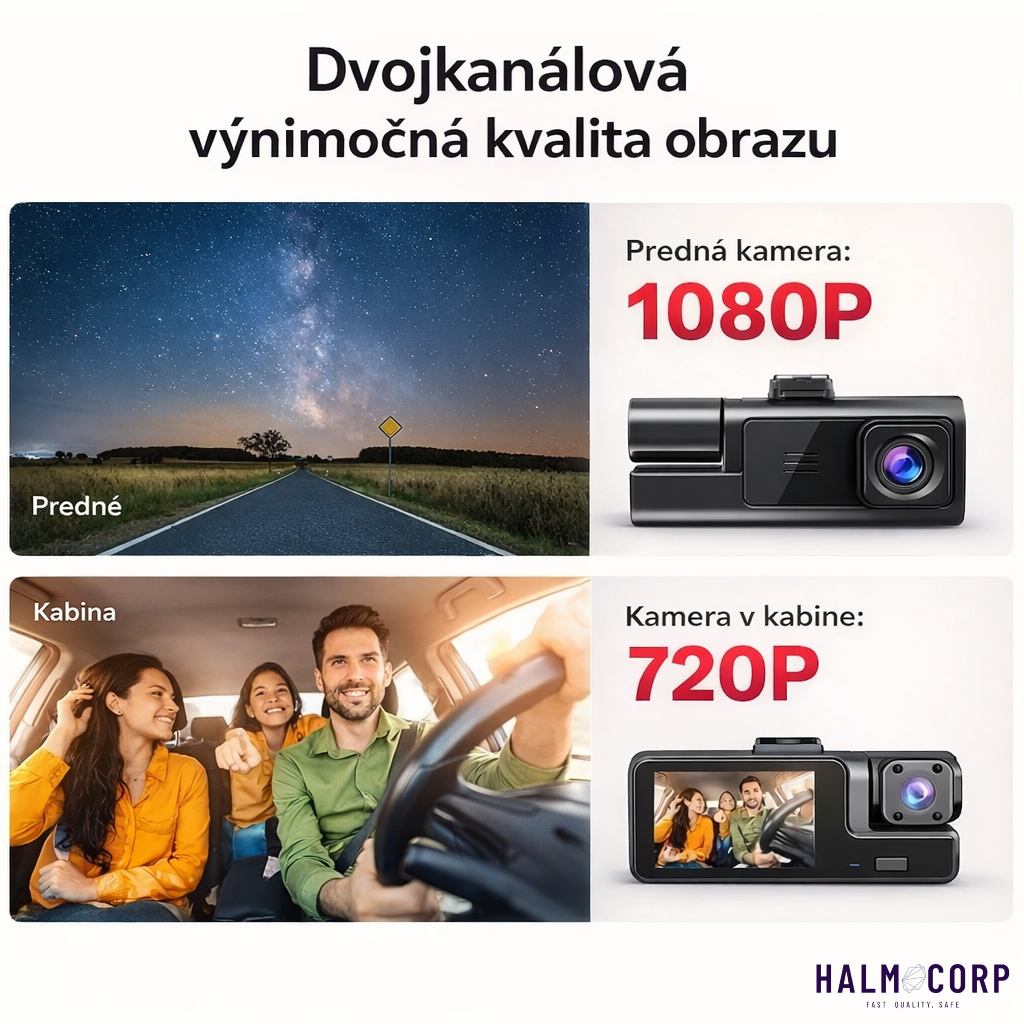 Kamera do auta + 64GB SD karta