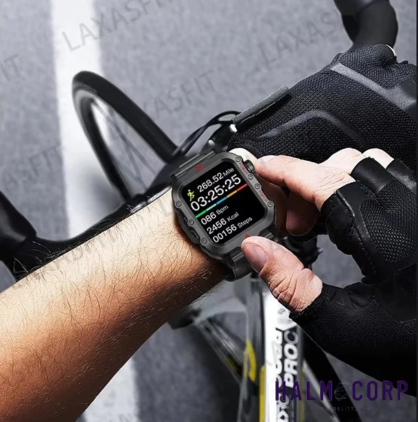 Športové Fitness Smart hodinky, čierne
