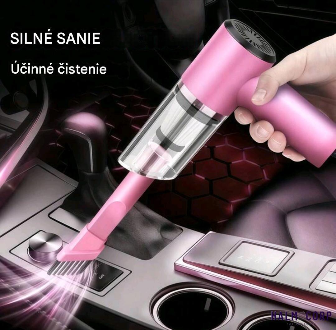 Prenosný vysávač  3 v 1, ružový 