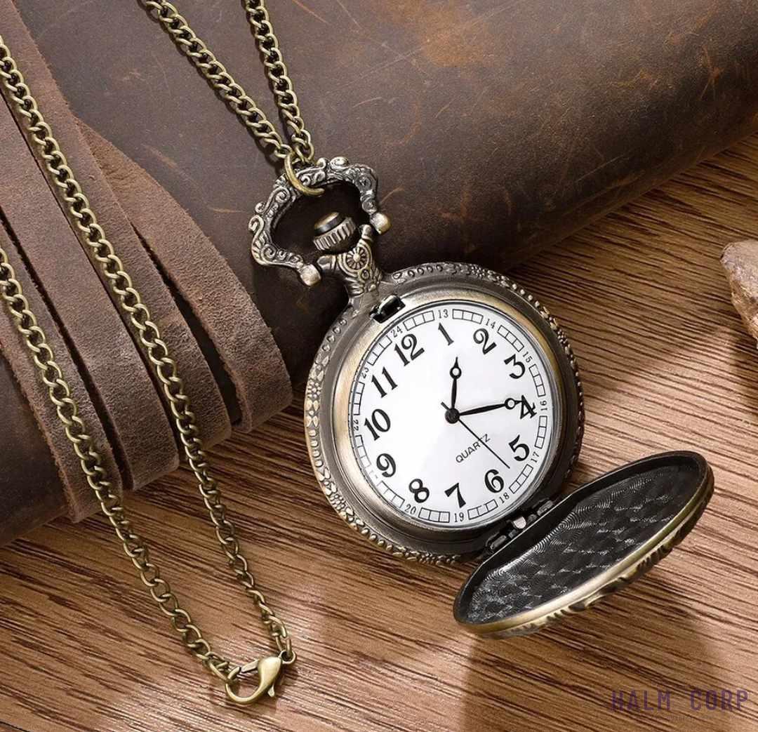 Vreckové elegantné hodinky Horses