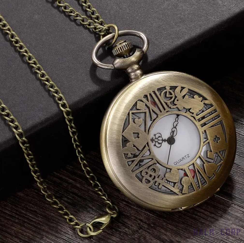 Vreckové elegantné hodinky Cards