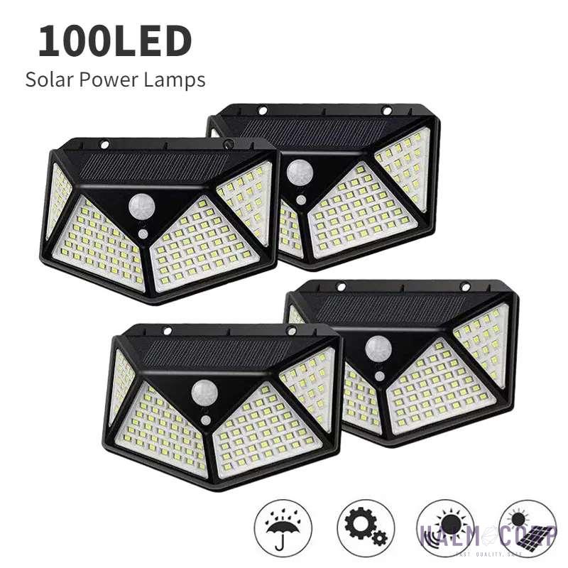 LED Solárne svetlo, 100led