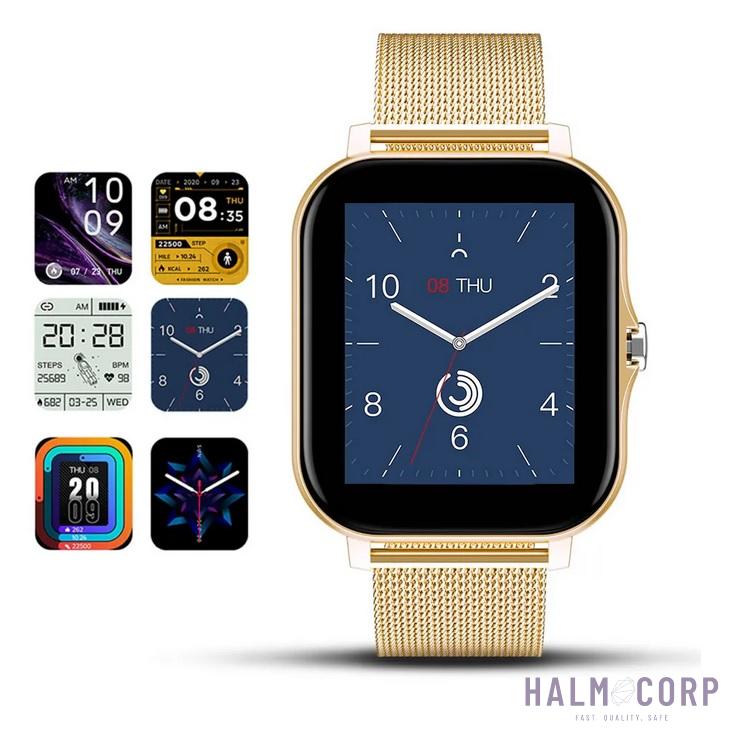 Dámske Smart hodinky, zlaté