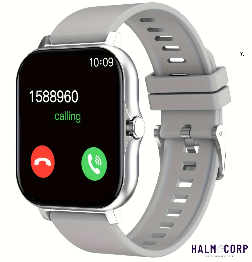Inteligentné hodinky, sivé, možnosť volania