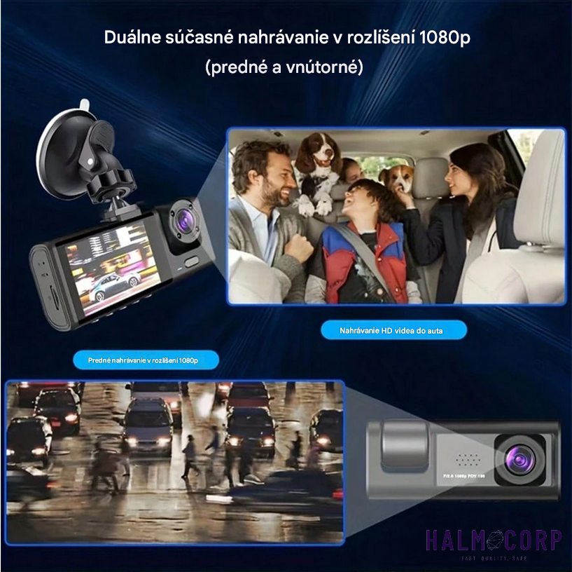 Kamera do auta + 64GB SD karta
