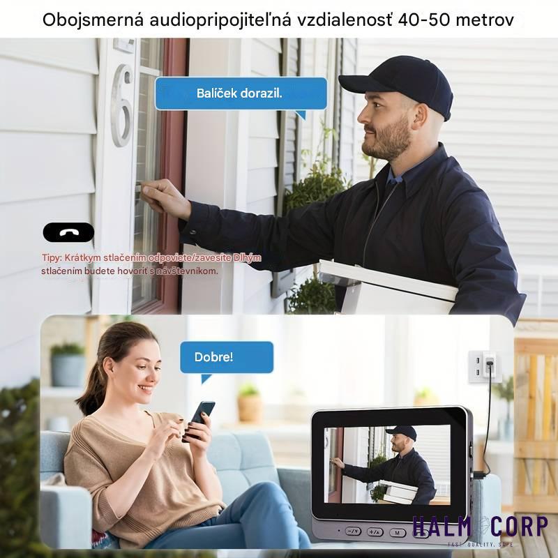 Inteligentný video zvonček