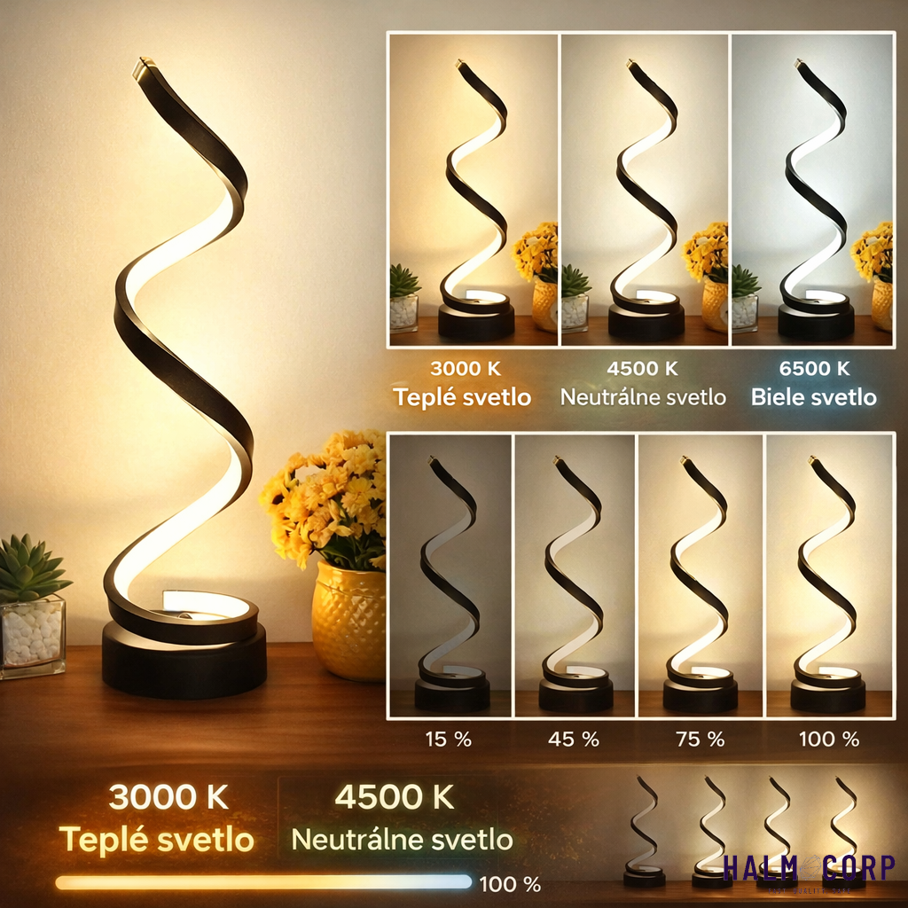 Elegantné nočné lampy (sada 2 ks)