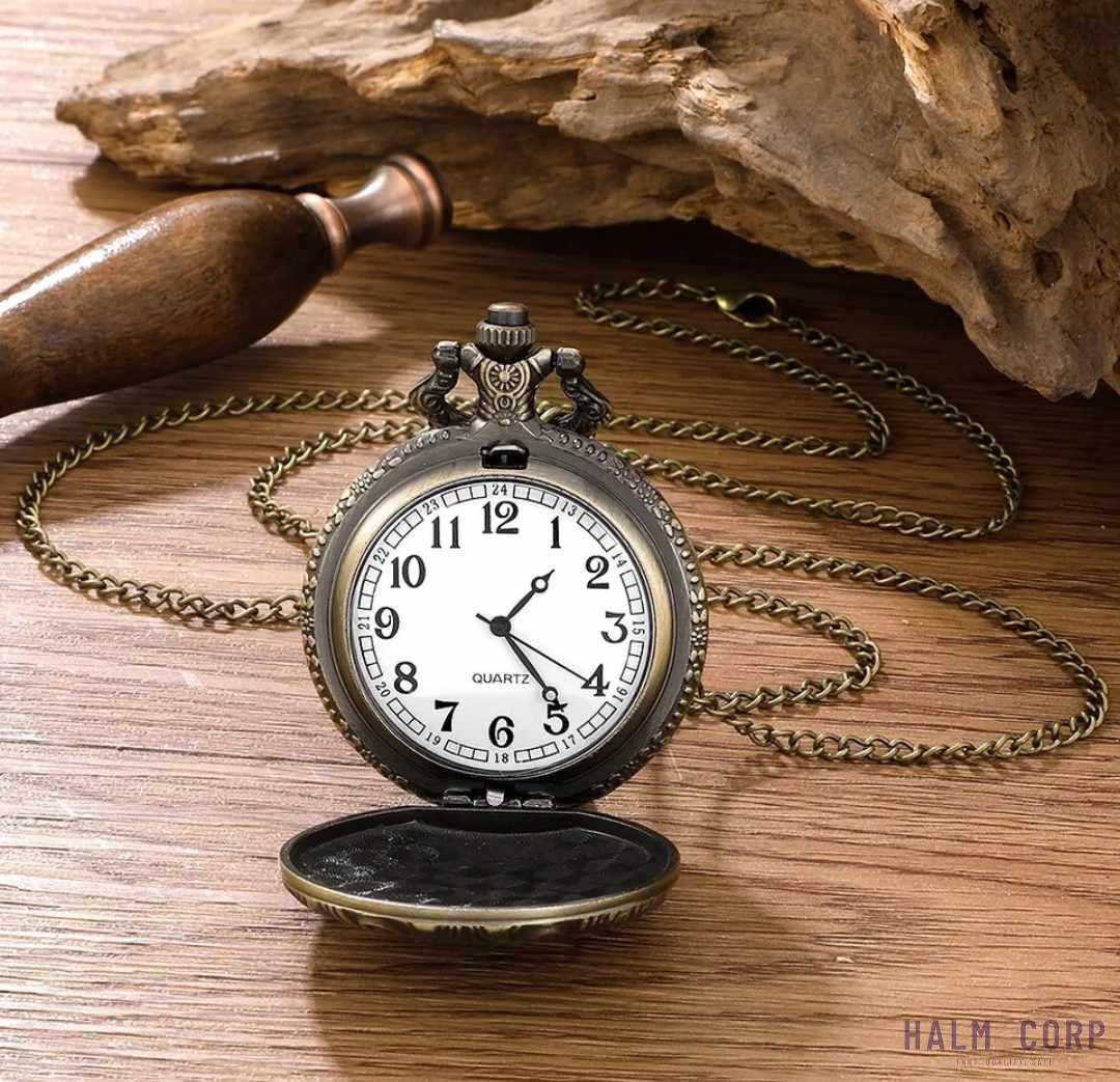 Vreckové elegantné hodinky Horses