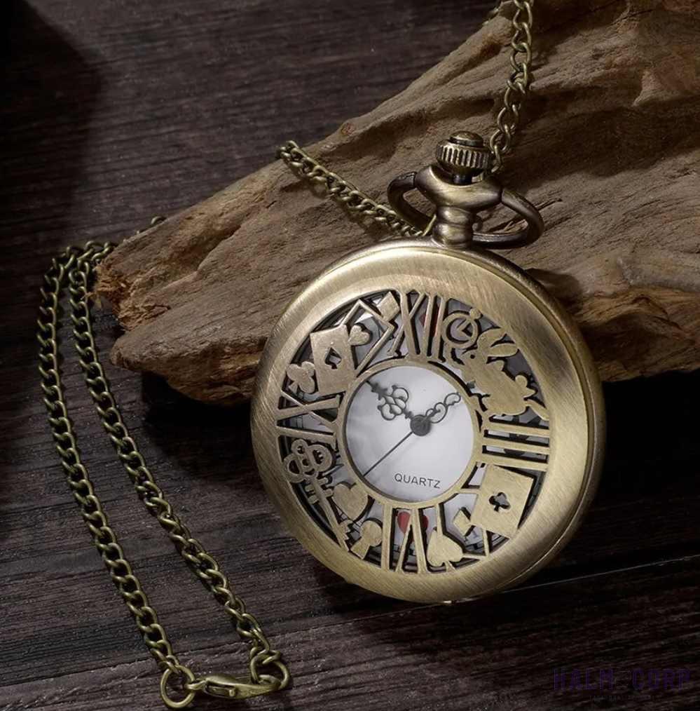 Vreckové elegantné hodinky Cards