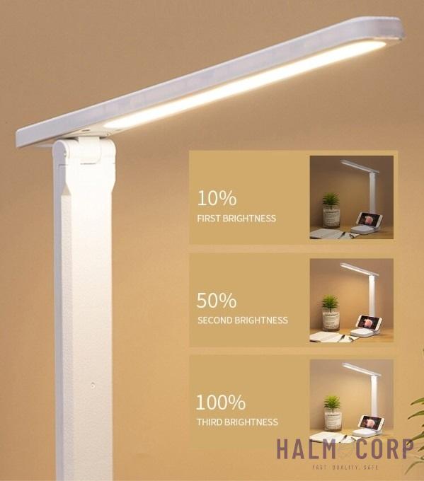 Moderná LED stolová lampa