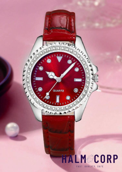 Dámsky 3-dielny Set, červený