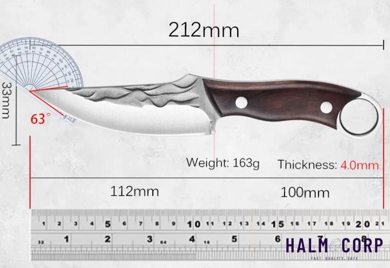 Lovecký kempingový nôž