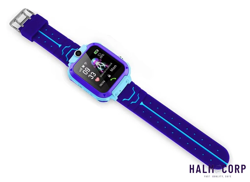 Detské Smart hodinky modré, volanie, GPS, SIM karta