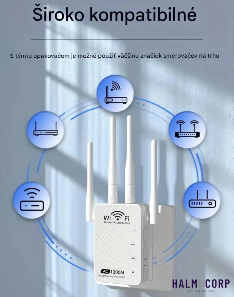 Zosilňovač Wi-Fi signálu