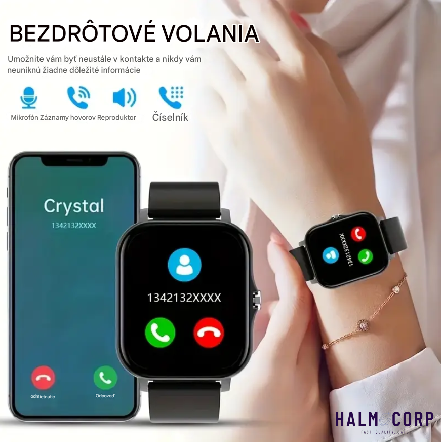 Inteligentné hodinky + Bezdrôtové slúchadlá ZADARMO