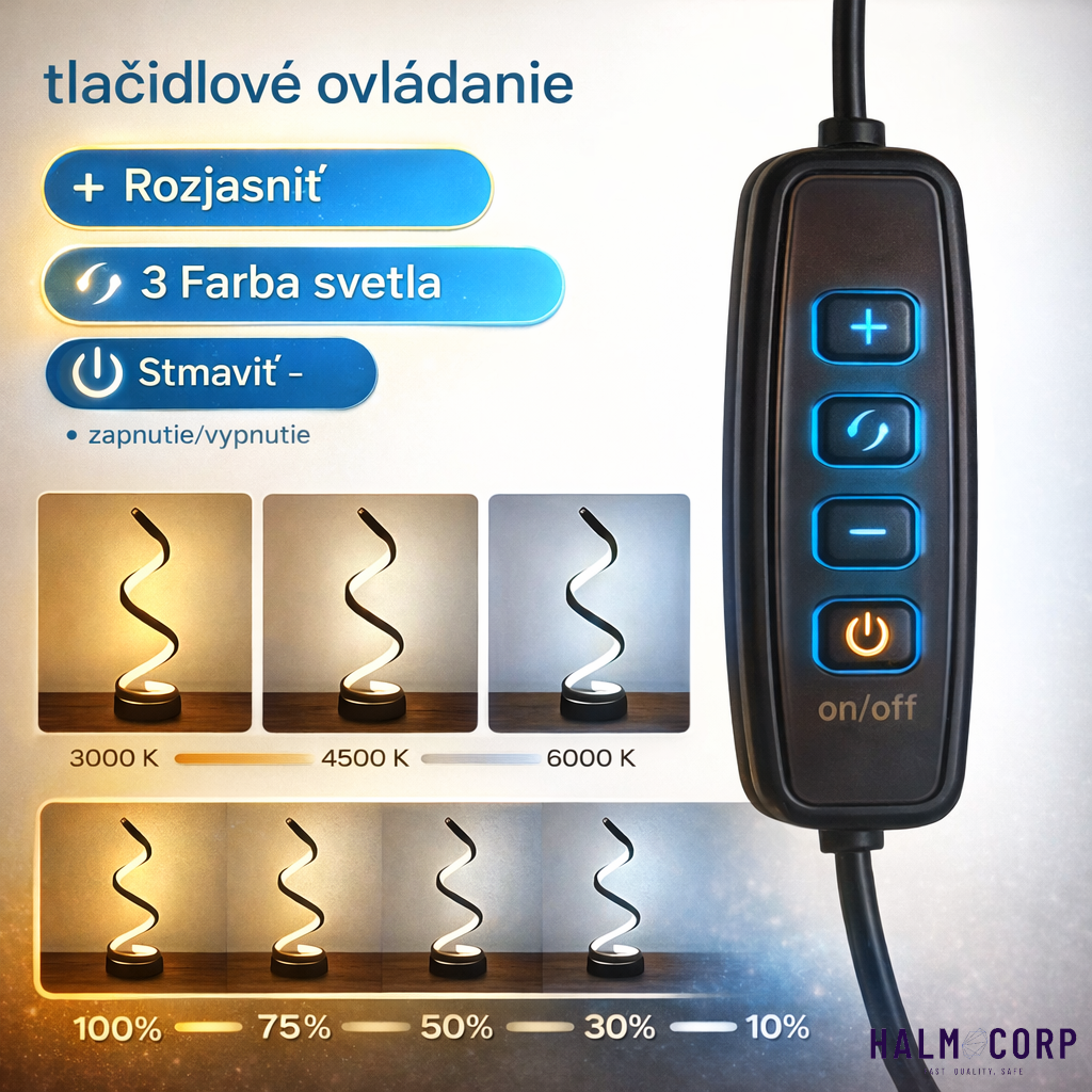 Elegantné nočné lampy (sada 2 ks)