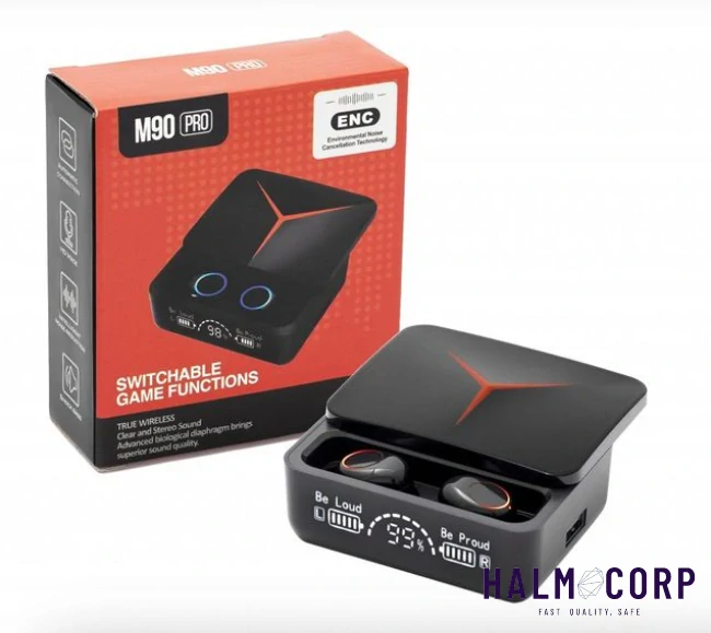 Bezdrôtové slúchadlá s mikrofónom M90