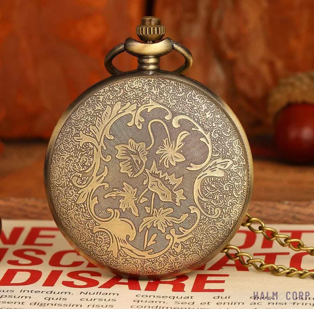 Vreckové elegantné hodinky Steampunk