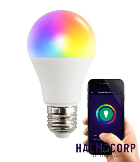 LED Smart žiarovka, ovládanie mobilom