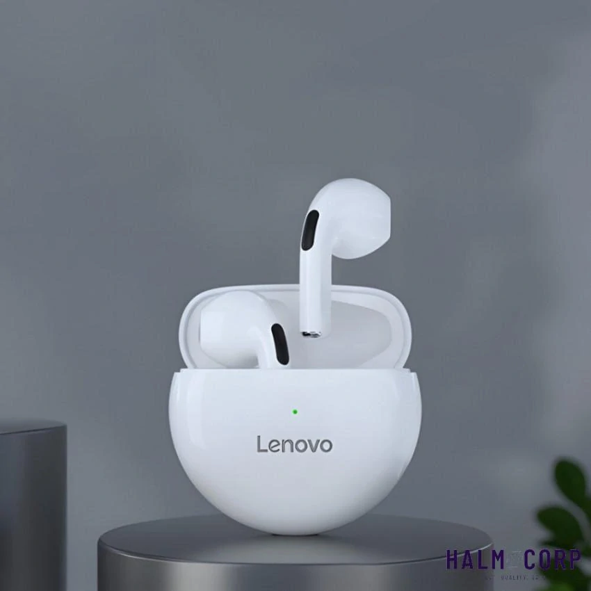 Bluetooth slúchadlá s mikrofónom Lenovo biele 