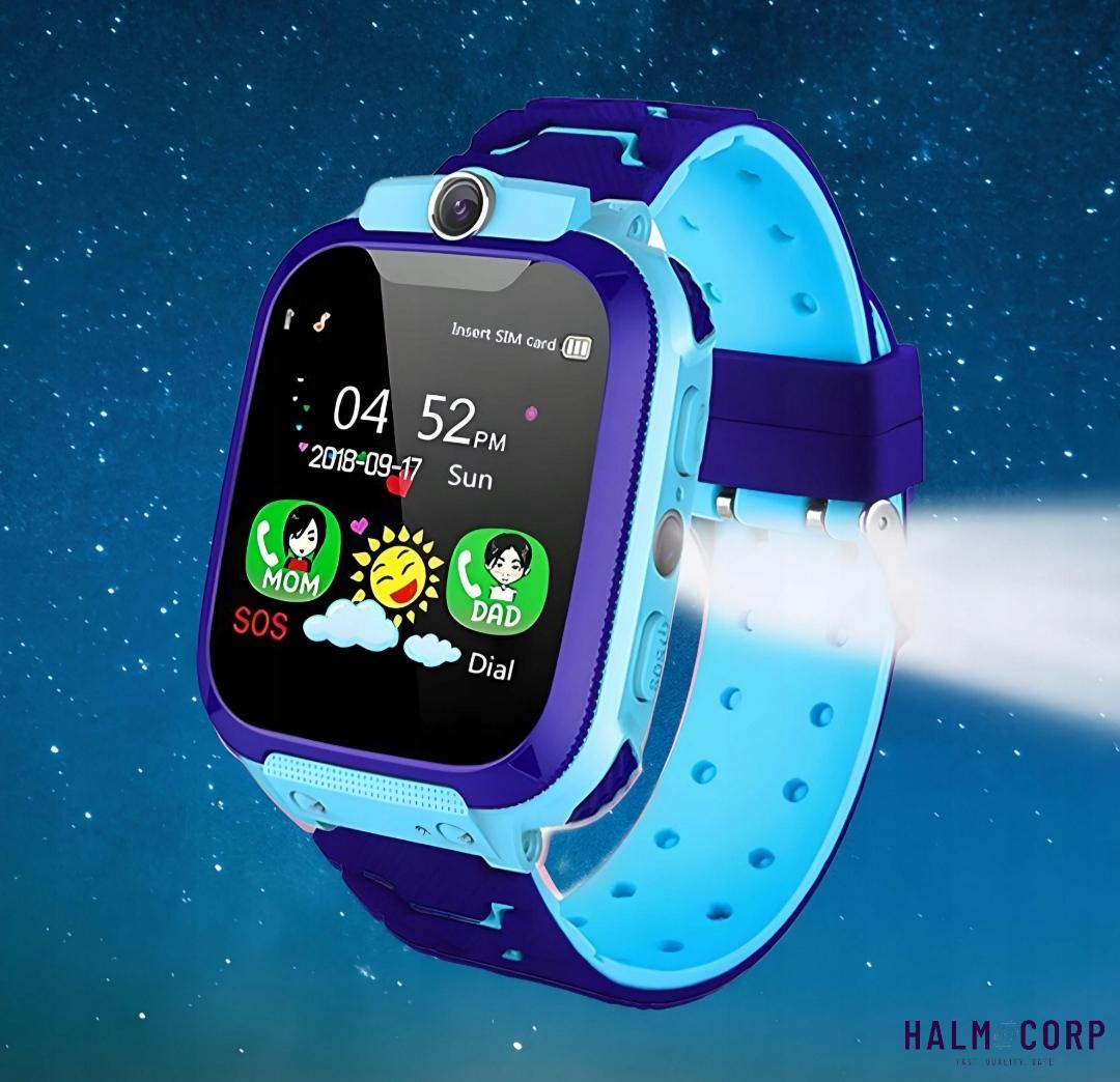 Detské Smart hodinky modré, volanie, GPS, SIM karta