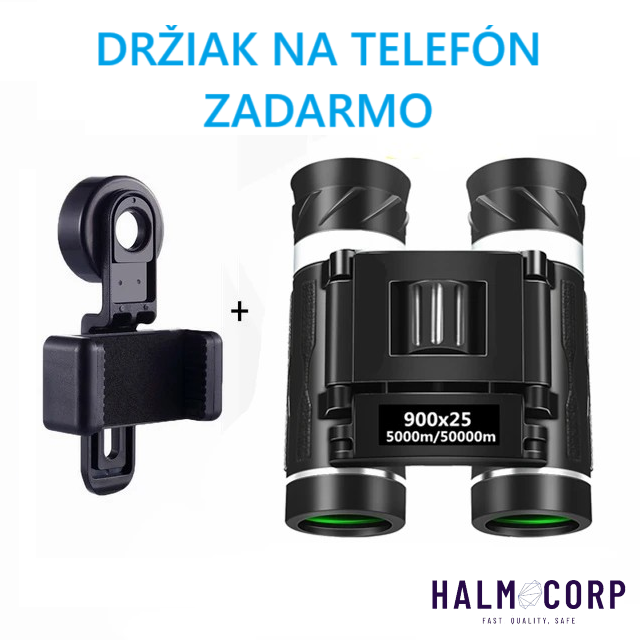Ďalekohľad mini s vysokým rozlíšením, 900x25 HD, 5 000 m