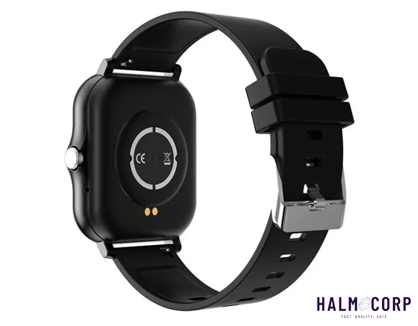 Inteligentné hodinky, čierne, možnosť volania