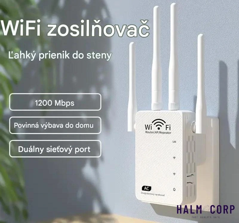 Zosilňovač Wi-Fi signálu