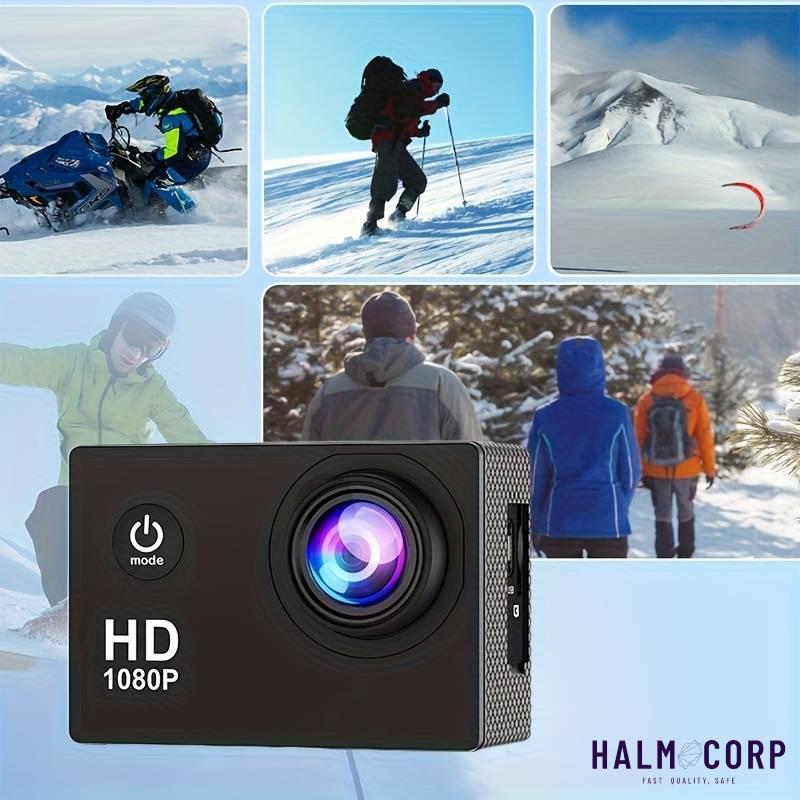 Akčná kamera s rozlíšením Full HD, vodotesná, WiFi
