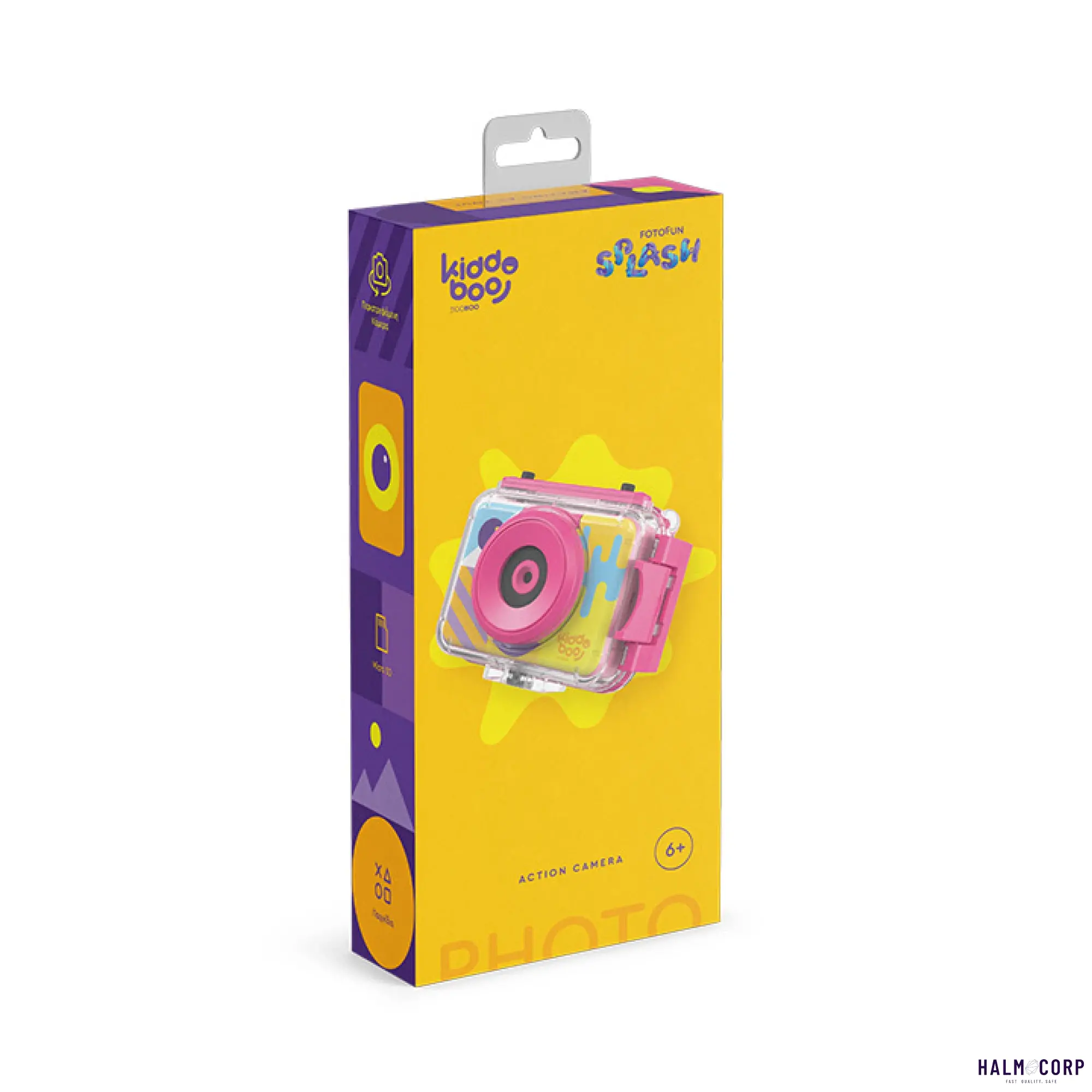 Detská akčná kamera Splash Pink